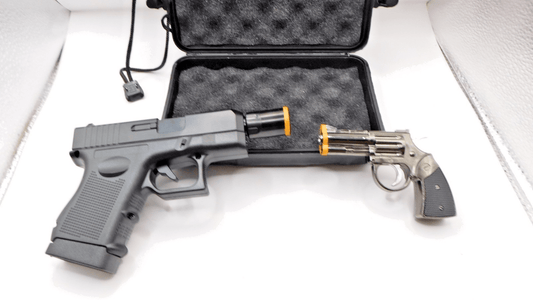 9mm Gun Shape And Medium Size Jet Torch Lighter USA Stocked And Shipped - Lighter Deals USA