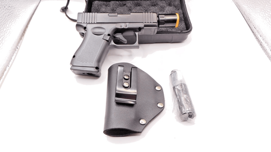 9mm Gun Shape Jet Torch Lighter USA Stocked And Shipped Includes Case - Lighter Deals USA