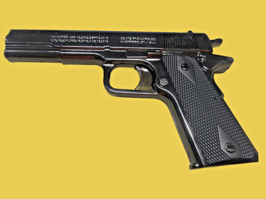 COLT 1911 Gun Shaped Jet Torch Gun Lighter Child Resistant USA Stocked - Lighter Deals USA