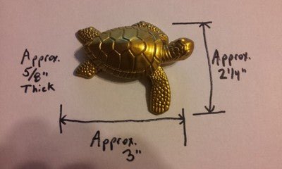 Cool Tortoise Turtle Shaped Butane Lighter Brass Color USA Stocked And - Lighter Deals USA