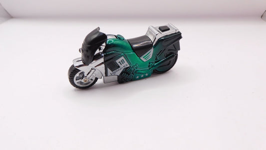 Green Racing Motorcycle Butane Lighter USA Stocked and Shipped - Lighter Deals USA