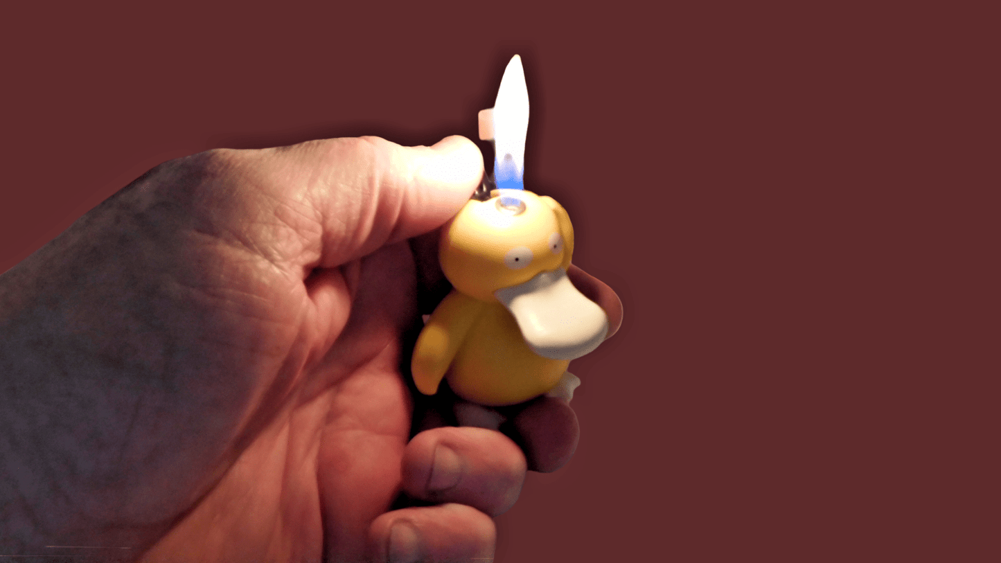 Long Beak Cute Yellow Duck Shaped Butane Lighter USA Stocked And Shipp - Lighter Deals USA
