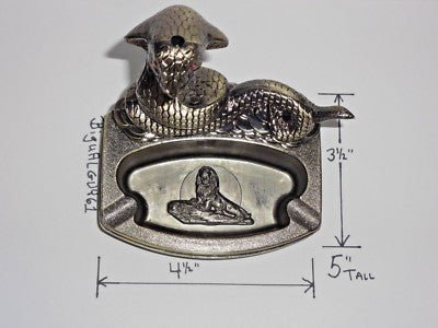 Novelty Snake Shape Novelty Cigarette Cigar Ashtray With Refillable Li - Lighter Deals USA