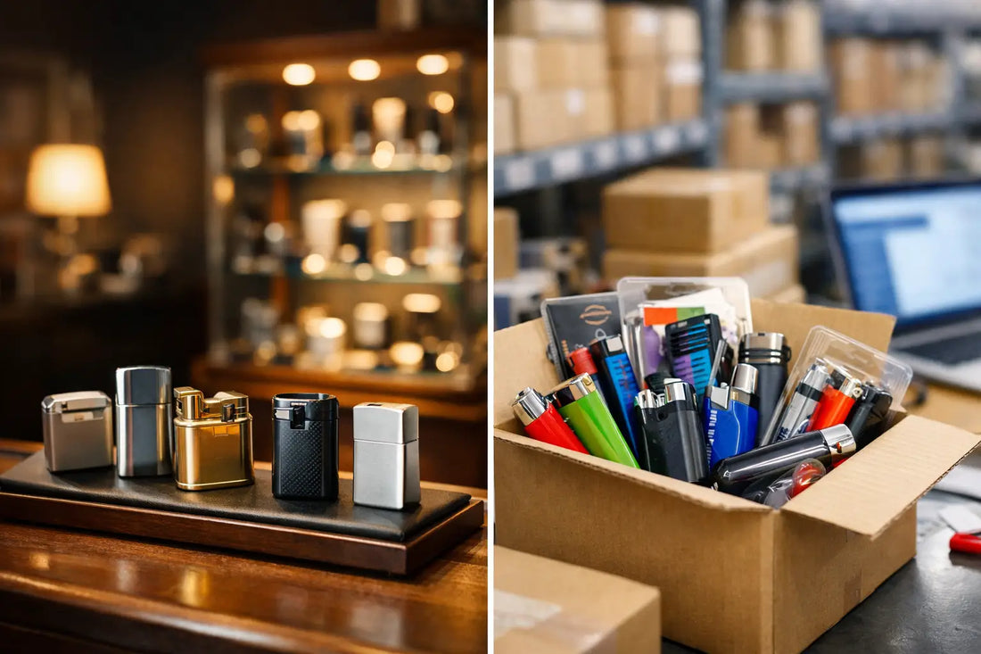 Specialty Lighter Shop vs General Marketplace