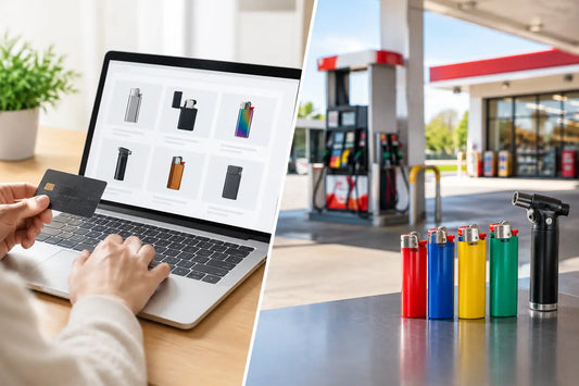 Online Lighter Store Versus Gas Station: Which Is Better?