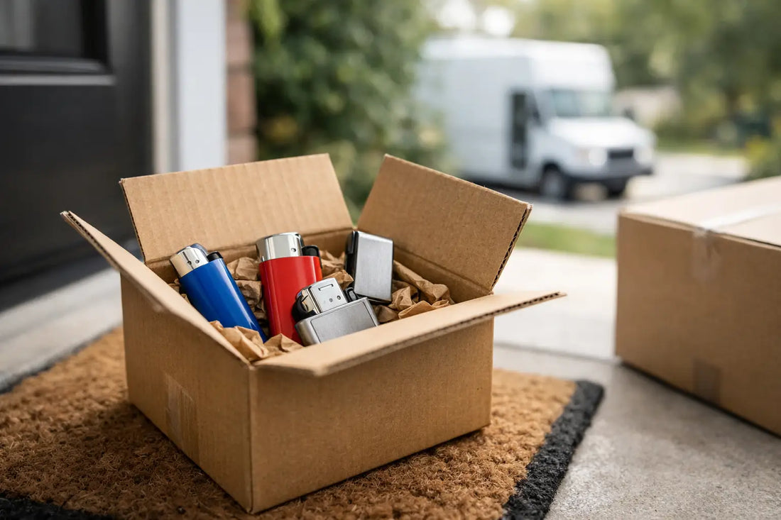 Can Lighters Be Shipped to Homes?