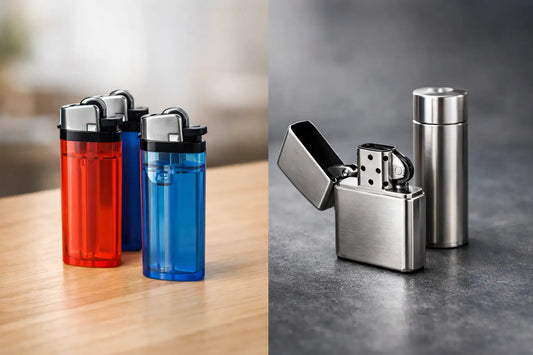 Plastic vs Metal Lighters: Which Should You Buy?