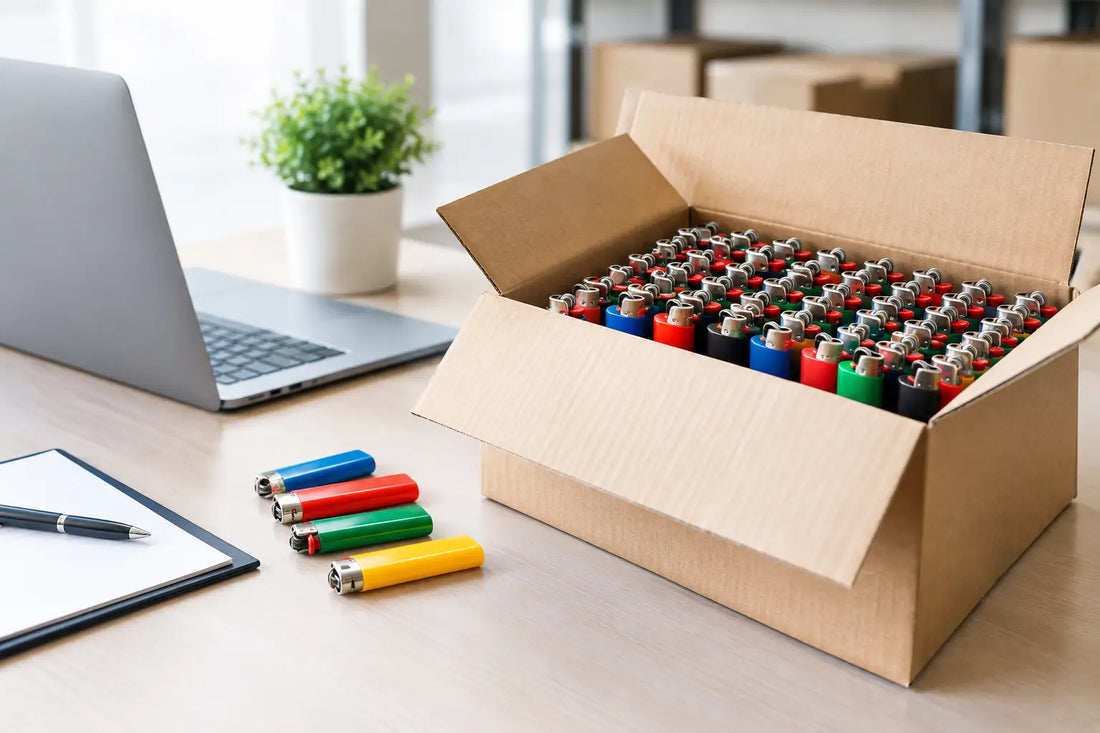Bulk Lighter Ordering Made Simple and Compliant