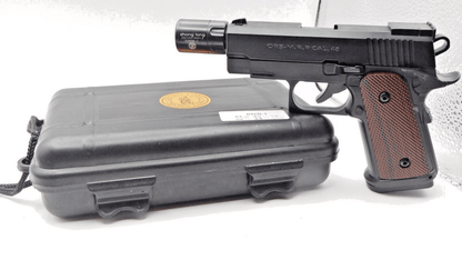 .45 Cal Slide Action OPS Gun Pistol Shape Jet Torch Lighter USA Stocked - Lighter Deals USA