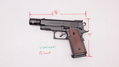 .45 Cal Slide Action OPS Gun Pistol Shape Jet Torch Lighter USA Stocked - Lighter Deals USA