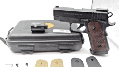 .45 Cal Slide Action OPS Gun Pistol Shape Jet Torch Lighter USA Stocked - Lighter Deals USA