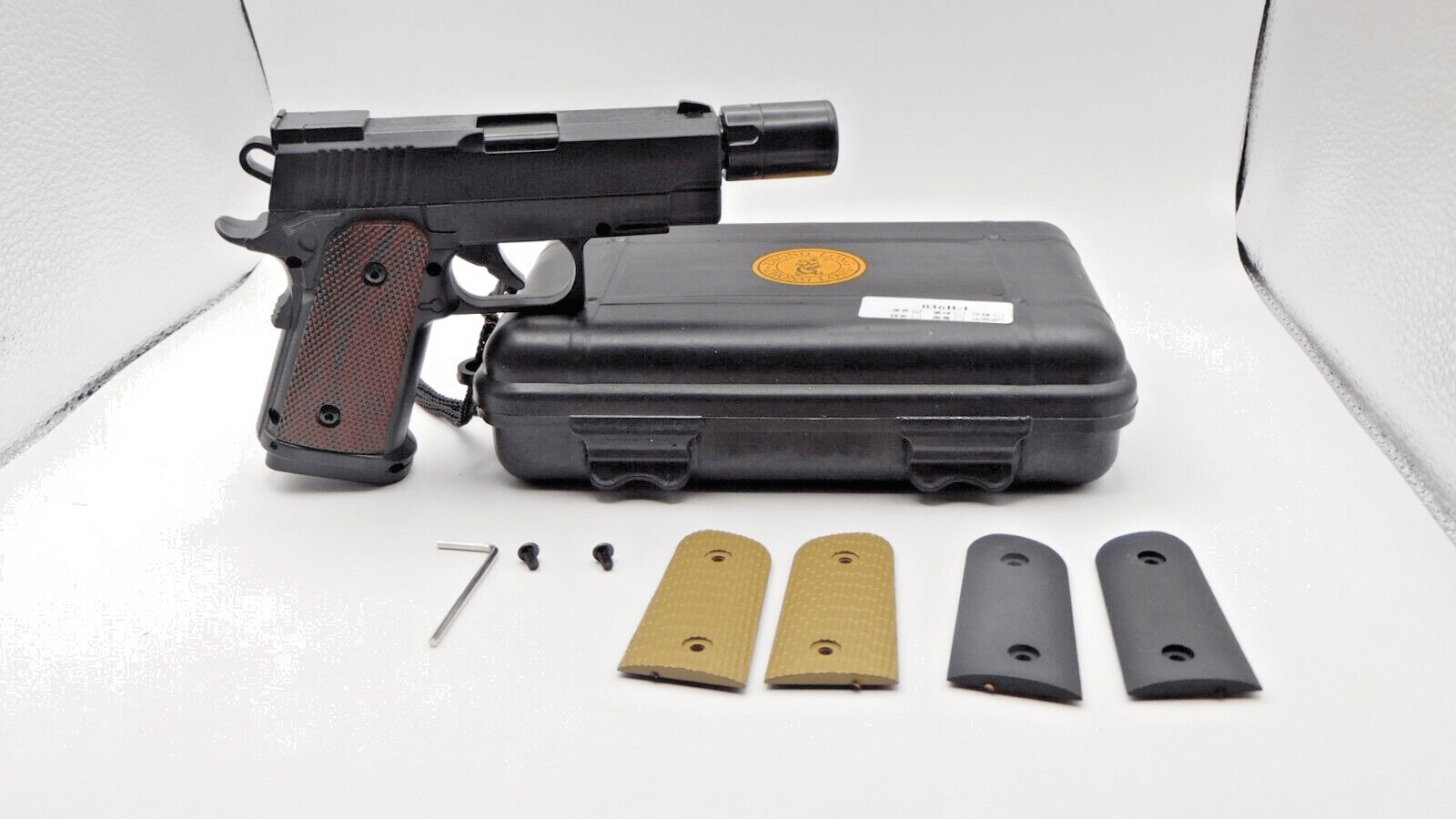 .45 Cal Slide Action OPS Gun Pistol Shape Jet Torch Lighter USA Stocked - Lighter Deals USA