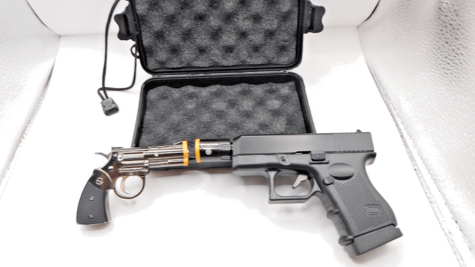 9mm Gun Shape And Medium Size Jet Torch Lighter USA Stocked And Shipped - Lighter Deals USA