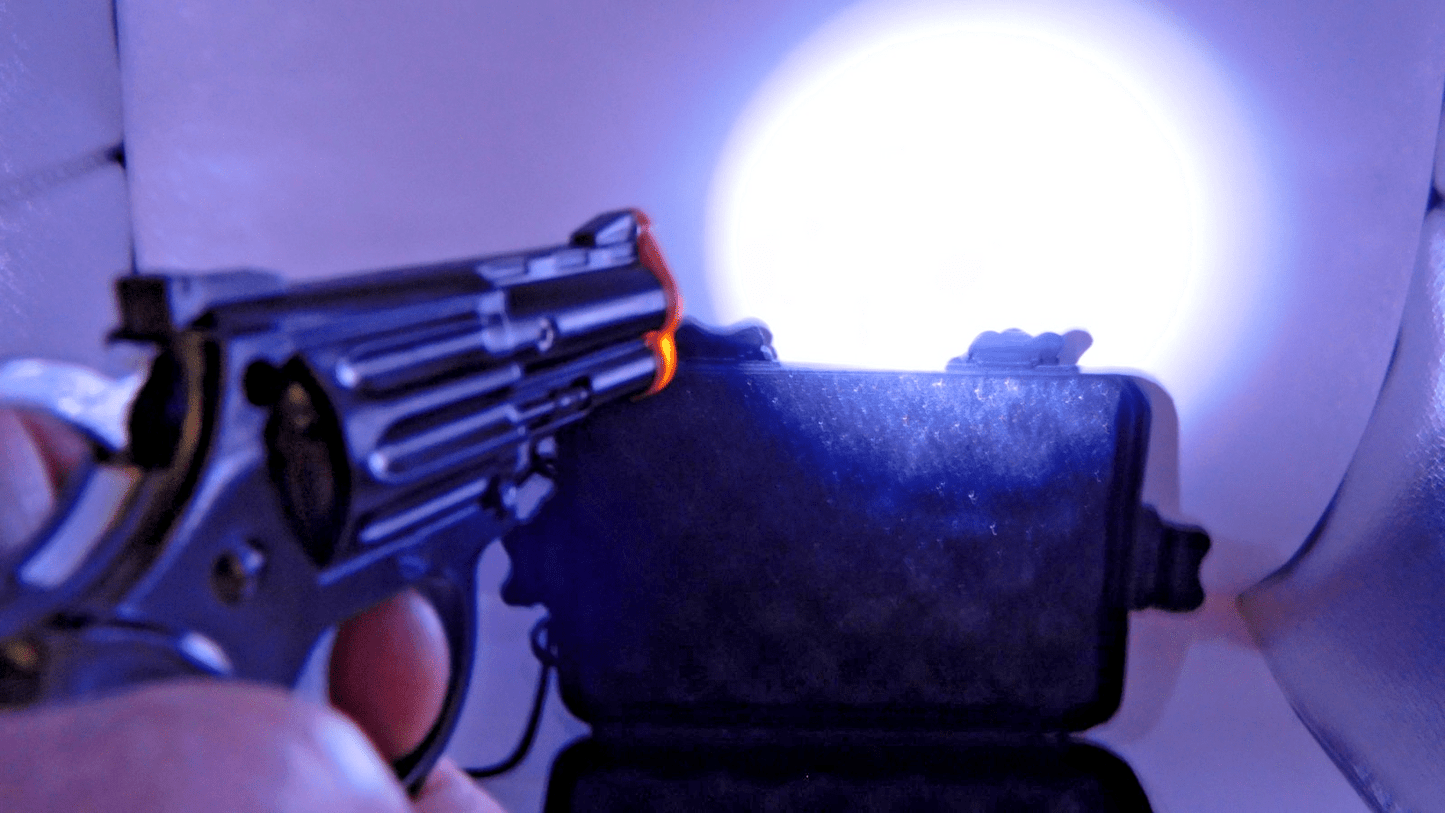9mm Gun Shape And Medium Size Jet Torch Lighter USA Stocked And Shipped - Lighter Deals USA