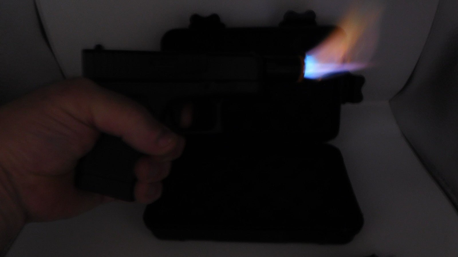 9mm Gun Shape And Medium Size Jet Torch Lighter USA Stocked And Shipped - Lighter Deals USA