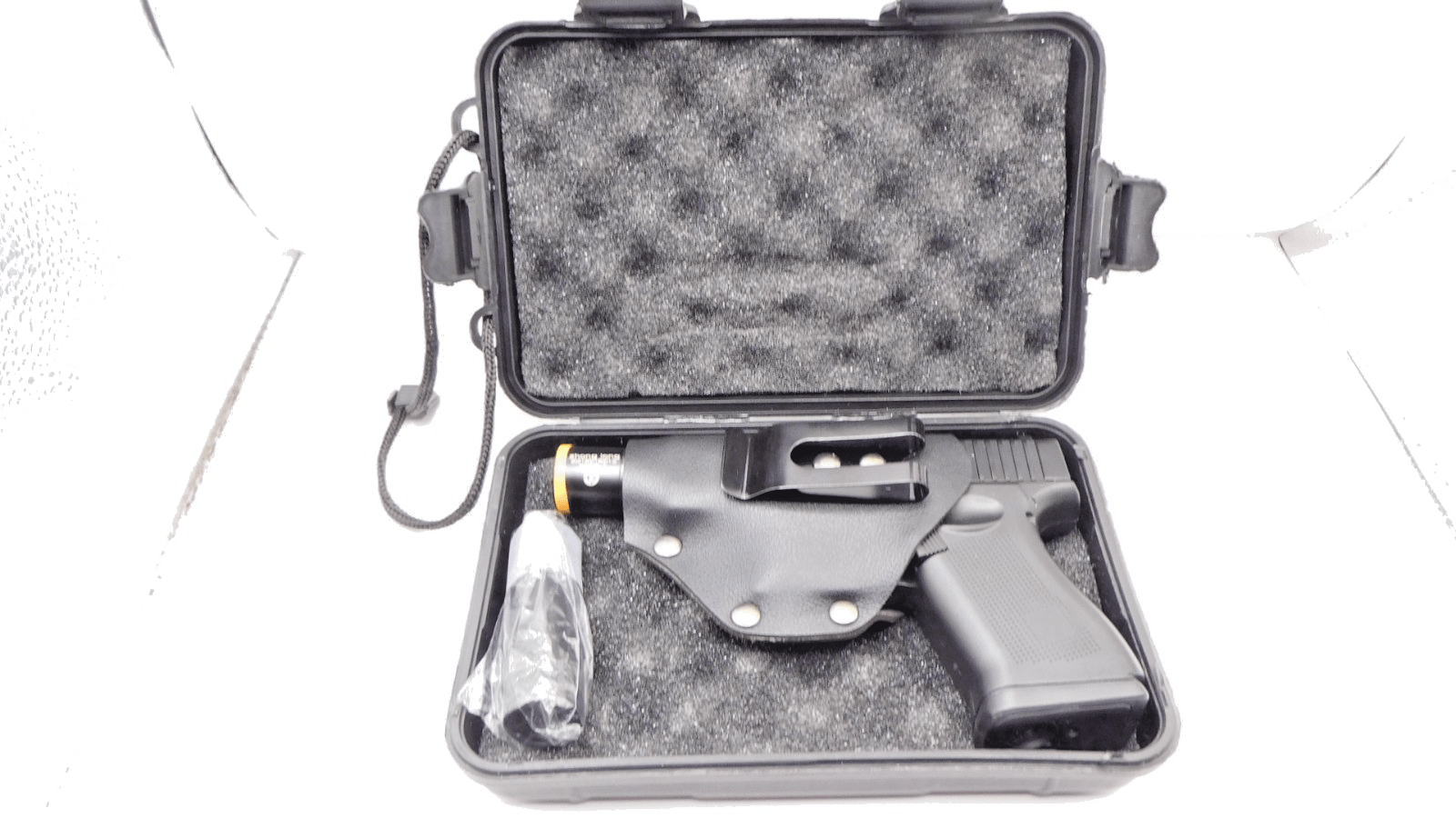 9mm Gun Shape Jet Torch Lighter USA Stocked And Shipped Includes Case - Lighter Deals USA