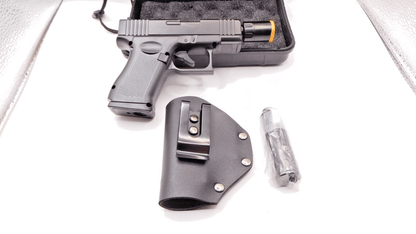 9mm Gun Shape Jet Torch Lighter USA Stocked And Shipped Includes Case - Lighter Deals USA
