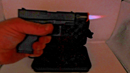 9mm Gun Shape Jet Torch Lighter USA Stocked And Shipped Includes Case - Lighter Deals USA