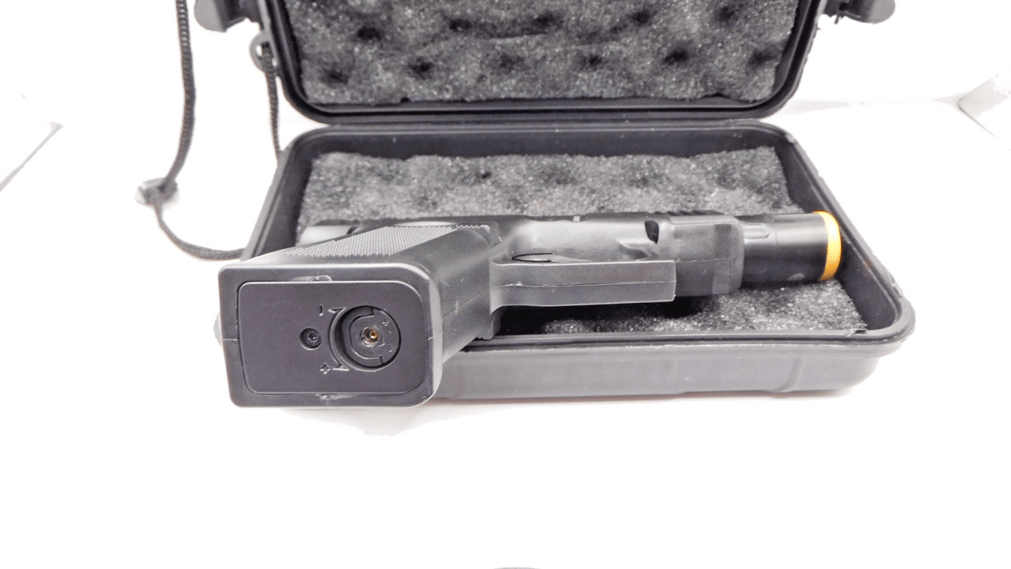 9mm Gun Shape Jet Torch Lighter USA Stocked And Shipped Includes Case - Lighter Deals USA