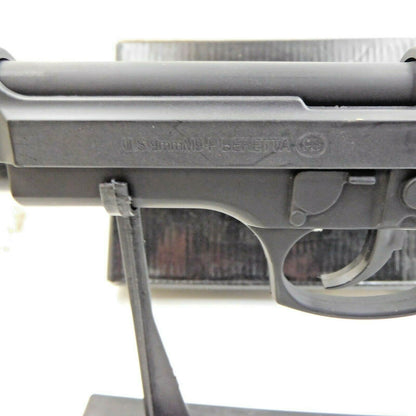 9mm M9 Beretta Jet Black Slide Action Gun Pistol Jet Torch Lighter USA stocked - Lighter Deals USA