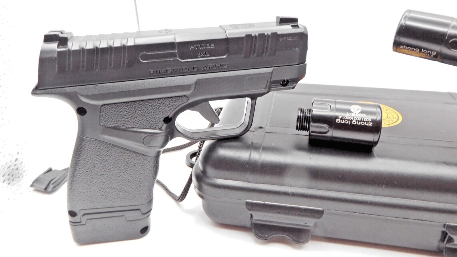 9mm PT1086 Gun Shape Jet Torch Lighter USA Stocked And Shipped - Lighter Deals USA