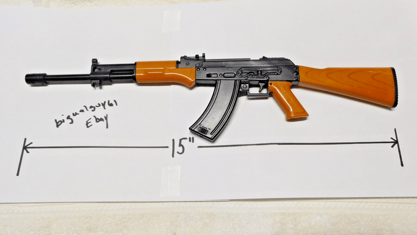 AK - 47 Rifle BBQ Gun Butane Lighter Refillable 15" BBQ Lighter USA Stocked - Lighter Deals USA