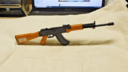 AK - 47 Rifle BBQ Gun Butane Lighter Refillable 15" BBQ Lighter USA Stocked - Lighter Deals USA