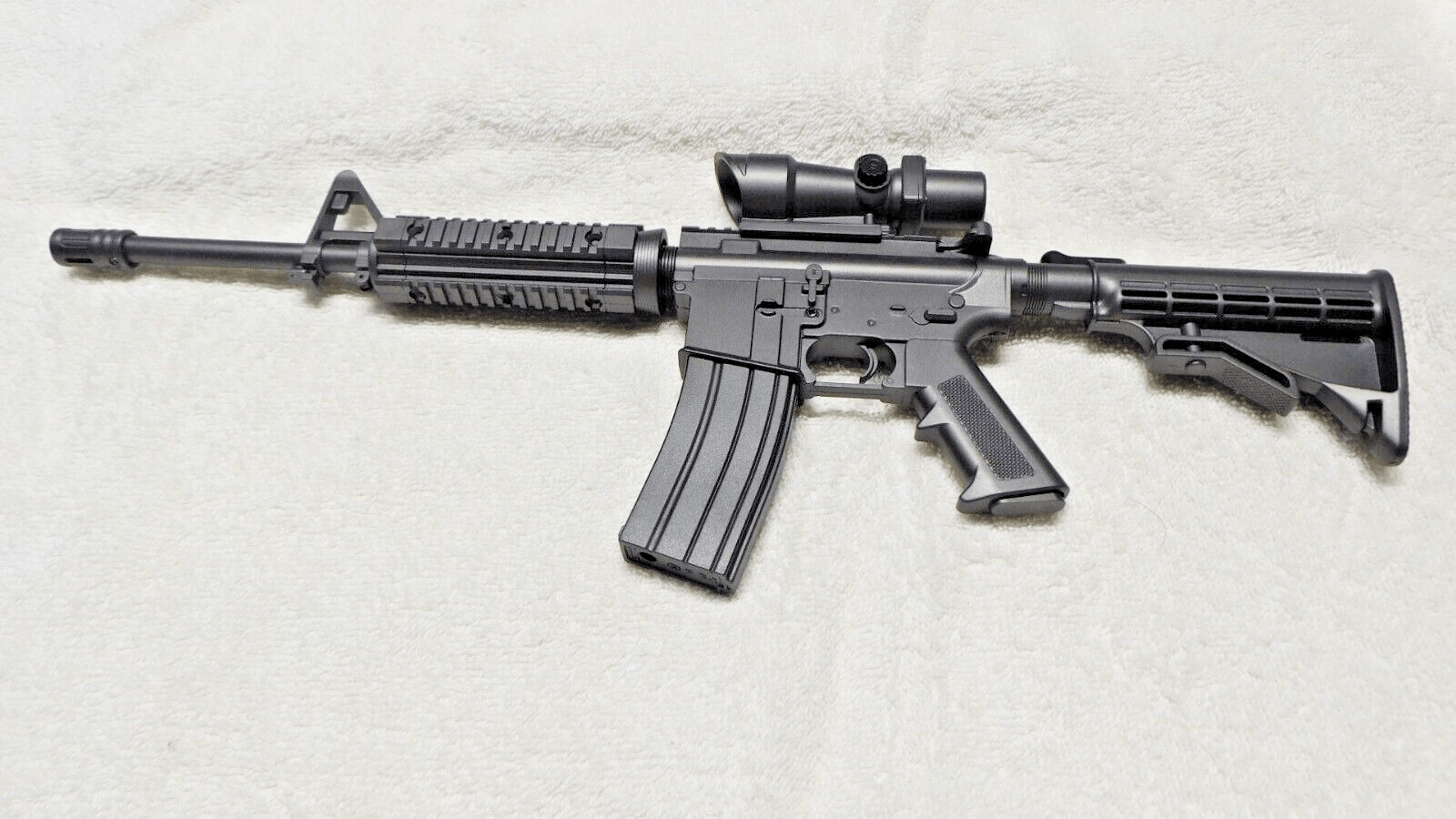 AR - 15 Rifle BBQ Gun Butane Lighter Refillable 15" BBQ Lighter USA Stoc - Lighter Deals USA