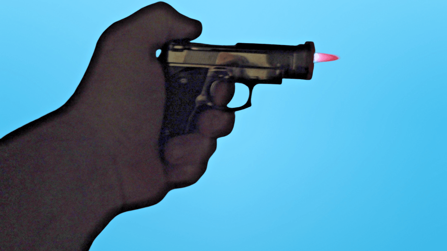 Black Beretta M92G CQB Shaped Novelty Pistol Gun Jet Torch Lighter USA - Lighter Deals USA