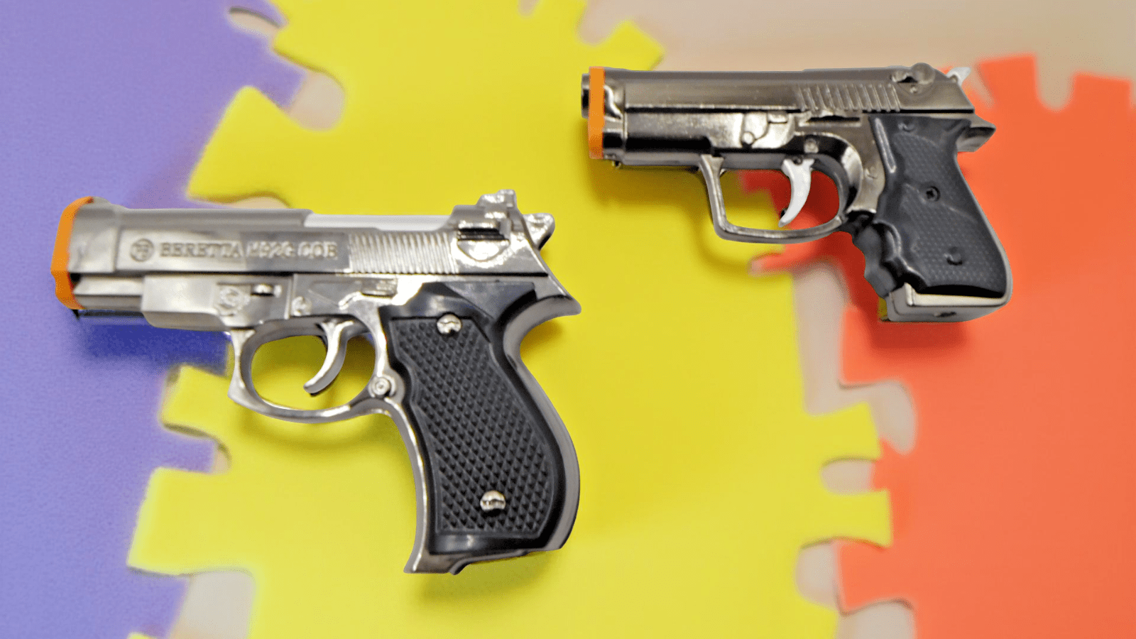Black Beretta M92G CQB Shaped Novelty Pistol Gun Jet Torch Lighter USA - Lighter Deals USA
