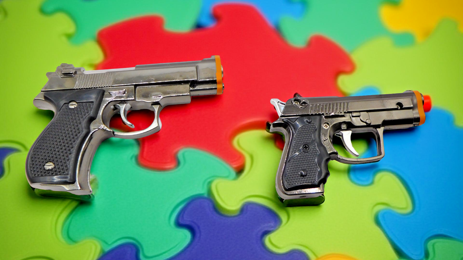 Black Beretta M92G CQB Shaped Novelty Pistol Gun Jet Torch Lighter USA - Lighter Deals USA