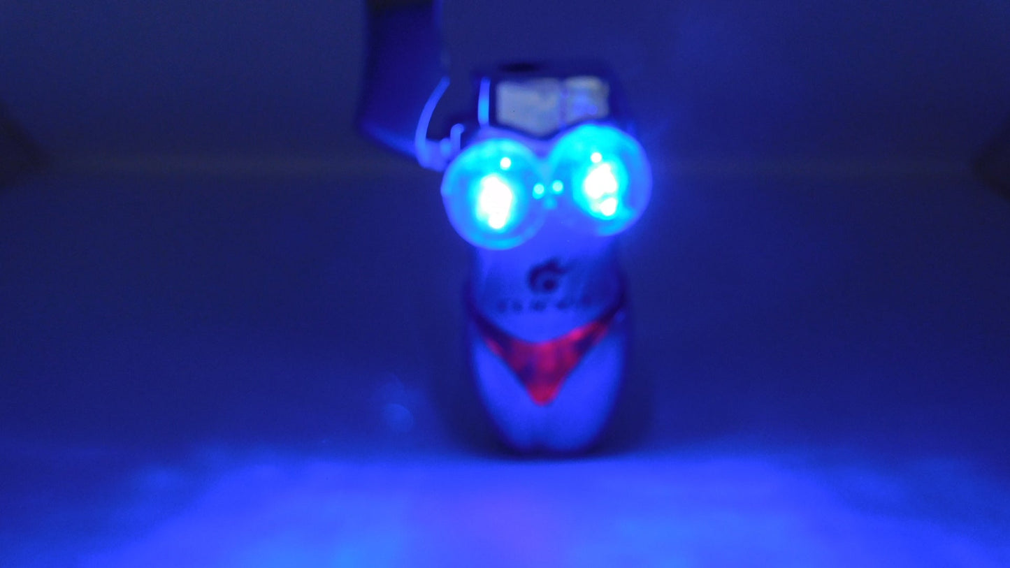 Blue and Red Bikini Girl Lighter With Flashing LED USA Stocked and Shipped - Lighter Deals USA