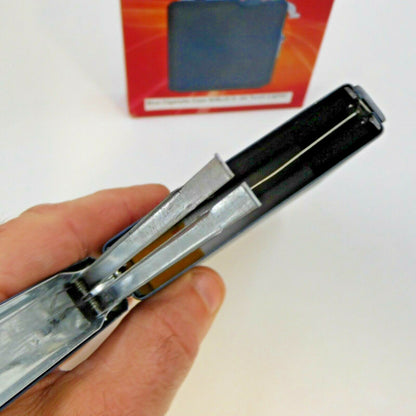 Blue Cigarette Ejection Case With Built In Jet Torch Lighter King Size - Lighter Deals USA