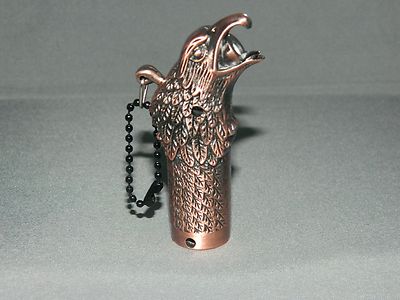 Bronze Eagle Hawk Head Jet Torch Lighter USA Stocked & Shipped - Lighter Deals USA
