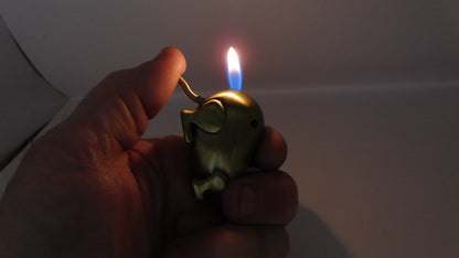 Bronze Metal Mouse Shape Butane Lighter USA Stocked and Shipped - Lighter Deals USA