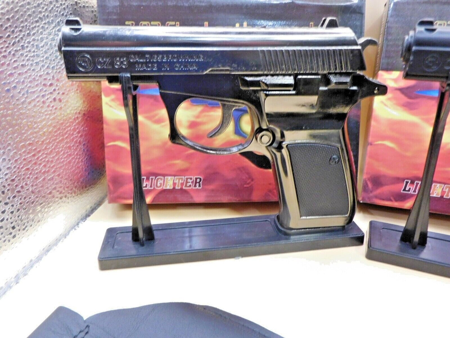Browning CZ83 Life - Size Metal Gun Jet Torch Lighter USA Stocked and Sh - Lighter Deals USA