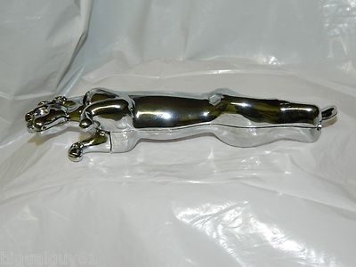 Chrome Jaguar Leopard Shaped Butane Jet Torch Lighter - Lighter Deals USA