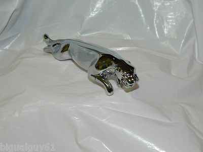 Chrome Jaguar Leopard Shaped Butane Jet Torch Lighter - Lighter Deals USA