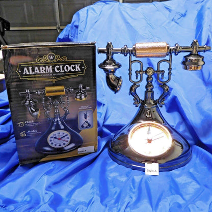 Classic Telephone Shape Alarm Clock Cute Dolphins USA Stocked and Ship - Lighter Deals USA