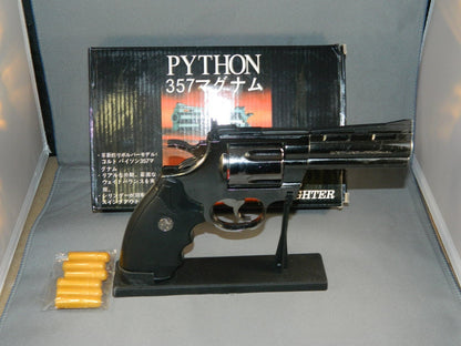 Colt Python 357 Gun Pistol Jet Torch Lighter Lifesize USA Stocked And Shipped - Lighter Deals USA