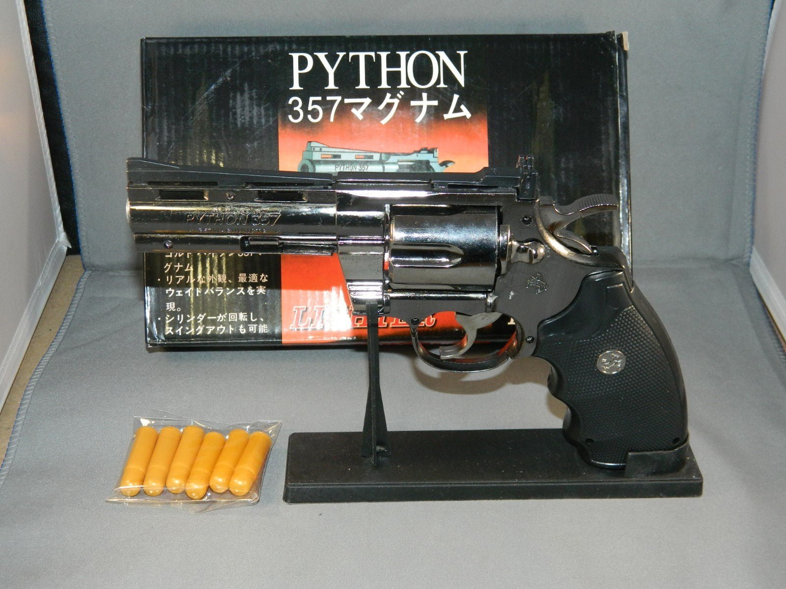 Colt Python 357 Gun Pistol Jet Torch Lighter Lifesize USA Stocked And Shipped - Lighter Deals USA