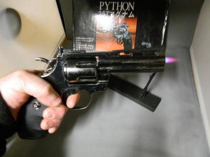 Colt Python 357 Gun Pistol Jet Torch Lighter Lifesize USA Stocked And Shipped - Lighter Deals USA