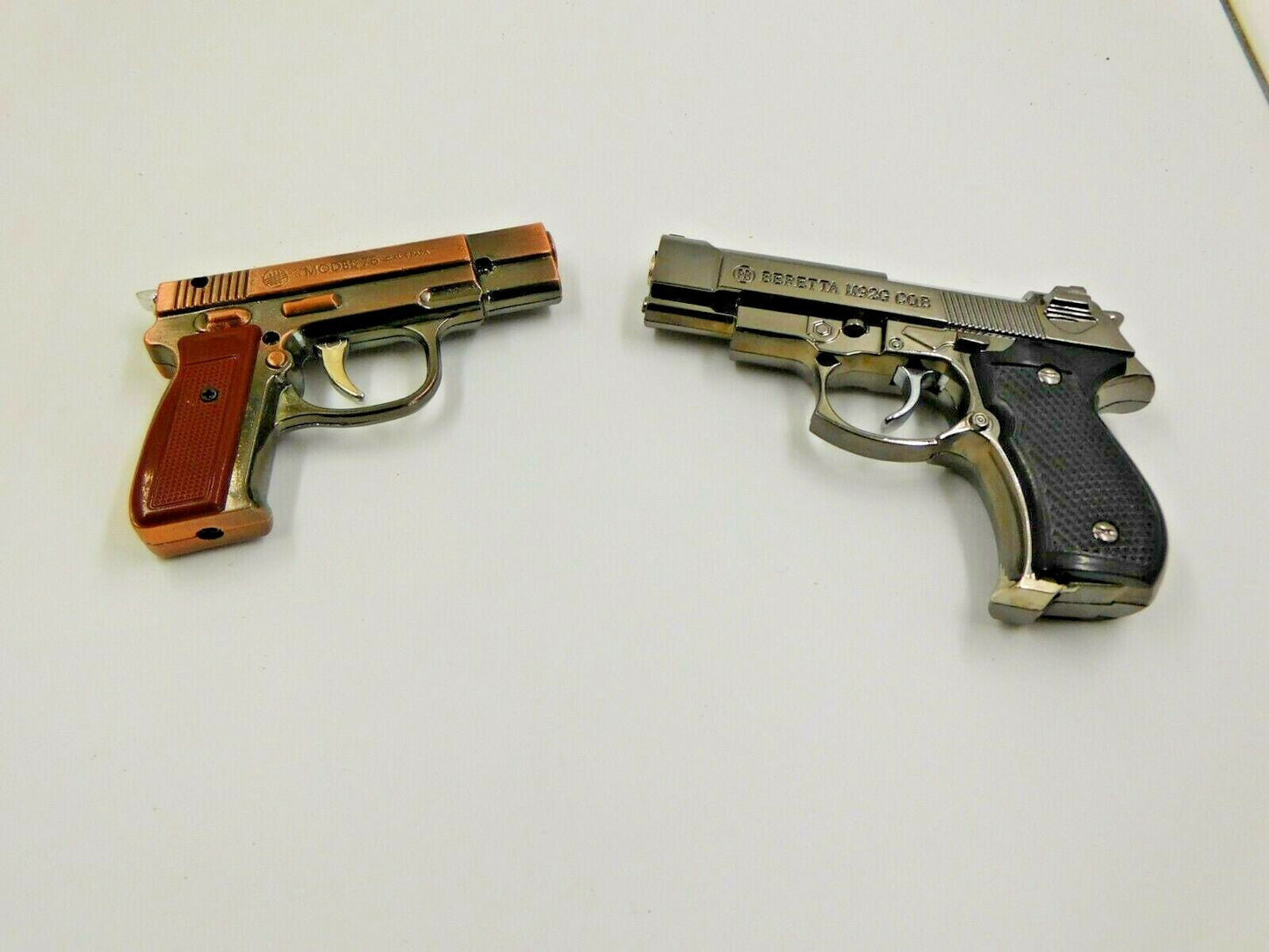 Combo Model 75 Gun Shape Jet Torch Lighter With Black Beretta Jet Torc - Lighter Deals USA