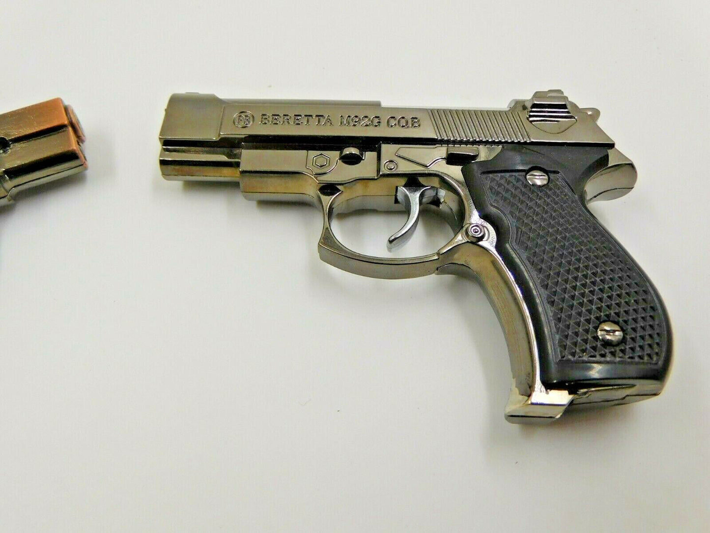 Combo Model 75 Gun Shape Jet Torch Lighter With Black Beretta Jet Torc - Lighter Deals USA