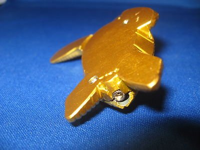Cool Tortoise Turtle Shaped Butane Lighter Brass Color USA Stocked And - Lighter Deals USA