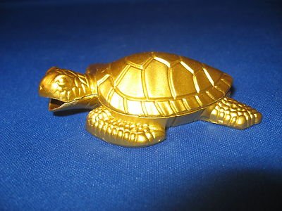 Cool Tortoise Turtle Shaped Butane Lighter Brass Color USA Stocked And - Lighter Deals USA