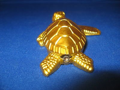Cool Tortoise Turtle Shaped Butane Lighter Brass Color USA Stocked And - Lighter Deals USA