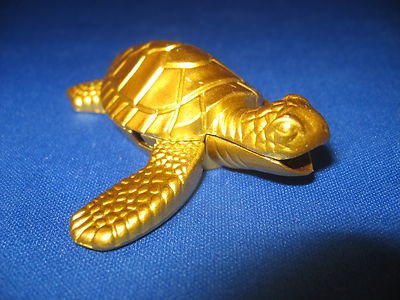 Cool Tortoise Turtle Shaped Butane Lighter Brass Color USA Stocked And - Lighter Deals USA