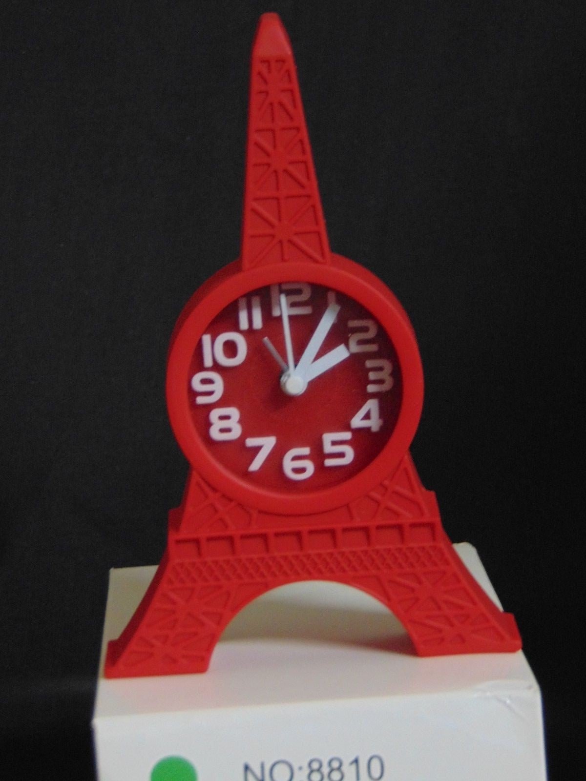 Eiffel Tower Shaped Alarm Clock USA Stocked And Shipped Battery Operat - Lighter Deals USA