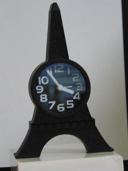 Eiffel Tower Shaped Alarm Clock USA Stocked And Shipped Battery Operat - Lighter Deals USA